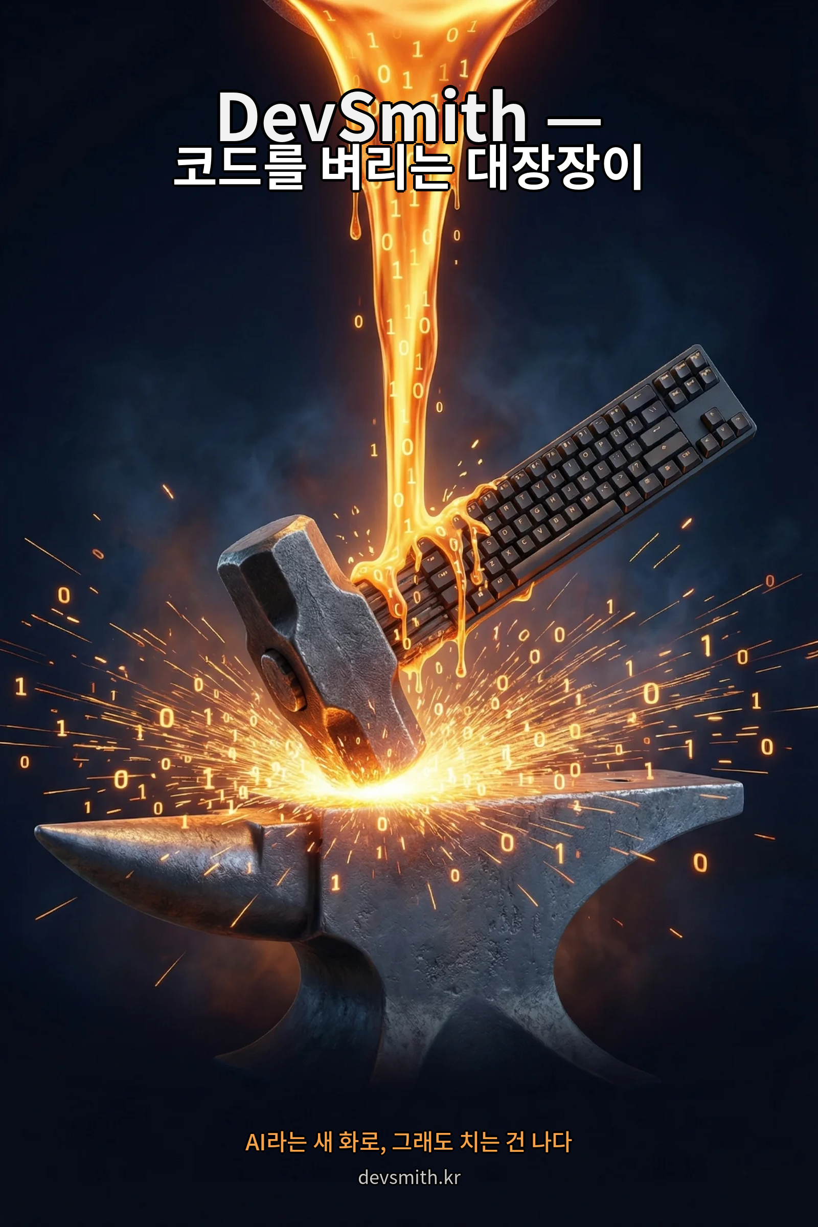 DevSmith — 코드를 벼리는 대장장이 표지